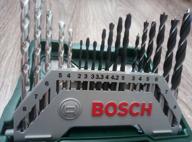 img 2 attached to Bit and drill set BOSCH X-Line 33 2.607.019.325, 33 pcs., green review by Wiktor Jakuta ᠌