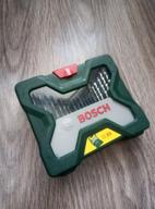 img 3 attached to Bit and drill set BOSCH X-Line 33 2.607.019.325, 33 pcs., green review by Wiktor Jakuta ᠌