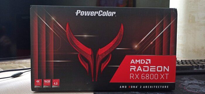 img 2 attached to Renewed PowerColor Radeon Gaming Graphics Computer Components review by Adam Edison ᠌