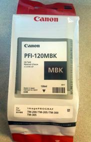 img 2 attached to Canon PFI 120MBK Pigment Matte Imaging