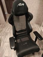 img 1 attached to Gaming chair DXRacer AIR/D7200, upholstery: imitation leather/textile, color: black review by Mateusz Wysokiski ᠌