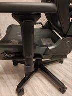 img 3 attached to Gaming chair DXRacer AIR/D7200, upholstery: imitation leather/textile, color: black review by Mateusz Wysokiski ᠌