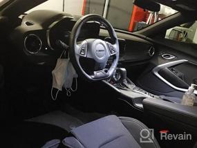 img 8 attached to 2 шт., углеродное волокно, стеклоподъемник, переключатель, отделка для Chevrolet Camaro 2017-2020, аксессуары Keptrim