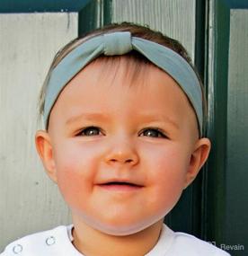 img 1 attached to 👶 L'ovedbaby Baby-Girls Newborn Organic Headband: A Perfect Accessory for Your Little One!