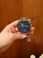 img 1 attached to Watch CASIO Edifice EFR-539D-1A2VUEF, black review by Aneta Jaszczyk ᠌