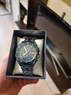 img 1 attached to Watch CASIO Edifice EFR-539D-1A2VUEF, black review by Jnis Gailis ᠌