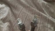 img 1 attached to Cable for Internet connection LAN patch cord patch cord twisted pair UTPCat5E RJ45 20 meters RIPO gray 003-300055 review by Adam Borkoski ᠌