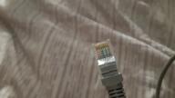 img 2 attached to Cable for Internet connection LAN patch cord patch cord twisted pair UTPCat5E RJ45 20 meters RIPO gray 003-300055 review by Adam Borkoski ᠌