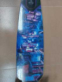 img 14 attached to Children's longboard Ridex Tokyo 40.2", 40.2x9, blue/black/purple