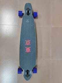 img 12 attached to Children's longboard Ridex Tokyo 40.2", 40.2x9, blue/black/purple