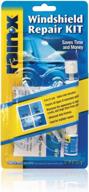 rainx diy windshield repair kit for chips, cracks, bulls-eyes, and stars - fix your windshield on your own логотип