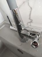 img 1 attached to Kitchen faucet (sinks) Lemark Comfort LM3075C white/chrome review by Boyan Bambekov ᠌
