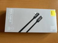 img 1 attached to Fast Charging Cable / Game Charging Cable Baseus Legend (CATCS-01) USB-C/USB-C 100W 1m (Black) review by Bogdan Shahanski ᠌