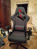 img 1 attached to Computer chair Bloody GC-850 gaming, upholstery: textile, color: black review by Ognian Velikov ᠌