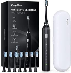 img 4 attached to Enhance Your Oral Care Routine with the Rechargeable Ultrasonic Whitening Deepklean Toothbrush