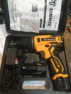 img 1 attached to Cordless drill/driver DEKO Banger SET 3 review by Michal Wjcik ᠌