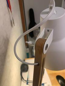 img 10 attached to Office lamp Camelion KD-355, E27, 40 W, armature color: brown, shade/shade color: white