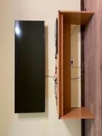img 1 attached to Wall bracket ONKRON FM6 for TV 43"-85", fixed, up to 68 kg, black review by Stanisaw Nader ᠌
