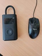 img 1 attached to Mini pump Xiaomi Mijia Electric Pump 1S, plastic, black review by Ewa Jastrzbska ᠌