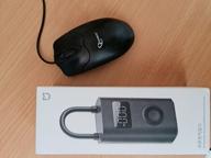 img 2 attached to Mini pump Xiaomi Mijia Electric Pump 1S, plastic, black review by Ewa Jastrzbska ᠌