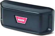 🏆 enhance winch safety with warn 25580 winch roller fairlead cover for semi-hidden kit logo