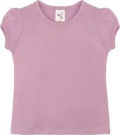 lovetti girls basic sleeve t shirt girls' clothing - tops, tees & blouses logo
