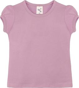 img 2 attached to Lovetti Girls Basic Sleeve T Shirt Girls' Clothing - Tops, Tees & Blouses
