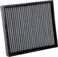 🌬️ premium k&amp;n cabin air filter replacement: washable, clean airflow for select 2009-2019 hyundai/genesis/kia (genesis, equus, g90, g80, g70, stinger) - vf2061 logo