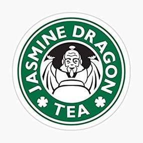 img 4 attached to Jasmine Dragon Avatar Inspired Design Sticker