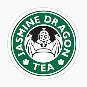 img 3 attached to Jasmine Dragon Avatar Inspired Design Sticker
