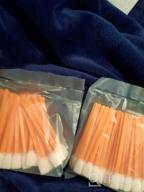 img 1 attached to AAwipes Large Foam Cleaning Swabs With 50 Rectangular Tips, Orange - Ideal For Cleaning Inkjet Printers, Optical Instruments, And General Cleaning Purposes, Perfect For Cleanroom Use review by Corey Listner