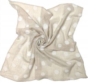 img 2 attached to Premium Cotton Square Bandanas Scarves For Men And Women - Size 24X24 Inches