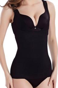 img 4 attached to Seamless Firm Control Tank For Women By Everbellus - Cool & Comfortable Shapewear For Enhanced Shape And Support