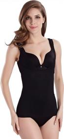 img 3 attached to Seamless Firm Control Tank For Women By Everbellus - Cool & Comfortable Shapewear For Enhanced Shape And Support