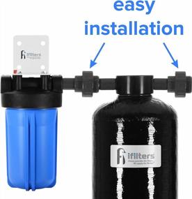 img 1 attached to Система фильтрации воды для всего дома - удаляет хлор, свинец, ртуть, гербициды и многое другое | 1 миллион галлонов с предварительным фильтром
