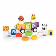 baby einstein connectables 20 piece steam magnetic blocks learning toys numbers colors animals for baby 6 months+ toddler 1 2 3 4 5 year old logo