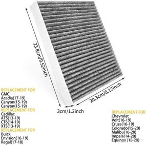 img 3 attached to MIKKUPPA KTO47(CF11966)Premium Cabin Air Filter Replacement For Chevy