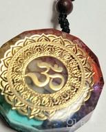 img 1 attached to Experience Chakra Healing Energy with 🧘 Our Luminous Orgonite Pendant Om Symbol Necklace review by Dwayne Shavers