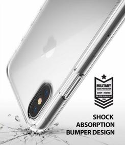 img 1 attached to Clear Scratch Protection Cover - Ringke Fusion Case For IPhone X/Xs