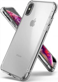 img 4 attached to Clear Scratch Protection Cover - Ringke Fusion Case For IPhone X/Xs