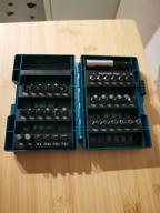 img 2 attached to Bit set Makita B-28606, 37 pcs, turquoise review by Velizar Topalov ᠌