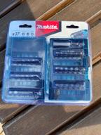 img 2 attached to Bit set Makita B-28606, 37 pcs, turquoise review by Adam Bronisz ᠌
