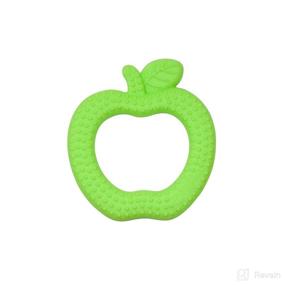 img 3 attached to 🍌 Silicone Fruit Teether by green sprouts: Promoting Healthy Oral Development, Soothing Gums, Soft and Flexible, Easy Grip and Chew, Dishwasher Safe