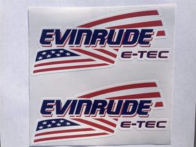 img 1 attached to Наклейки с флагами Evinrude Etec SBDdecals Com