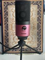 img 2 attached to FIFINE K669B USB condenser studio microphone (computer, gaming, streaming, conference) review by Angelarii Angelov ᠌