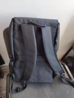 img 2 attached to Urban men's waterproof backpack for laptop 15.6", with USB port, 43x30x15 cm, black review by Petar Atanasov-robi ᠌