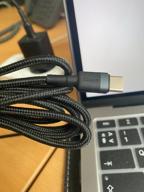 img 2 attached to Cable Baseus Cafule PD USB Type-C - USB Type-C, 2 m, red/black review by Wiktor ᠌