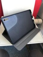 img 3 attached to Case for Huawei MatePad 2022/2021 10.4 inch (BAH4-W09/L09), leather, transforms into a stand (black) review by Ognian Atanasov ᠌