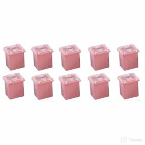 img 4 attached to 🔌 10 Pc Automotive Low Profile JCASE Fuse 30 Amp Kit for Ford, Chevy/GM, Nissan, Toyota: Ideal for Pickup Trucks, Cars, and SUVs