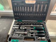 img 1 attached to Tool set Stels Tool set, 1/2", 1/4", CrV, plastic case 94 pcs, Stels, 94 pcs, black review by Vassil Yanakiev ᠌